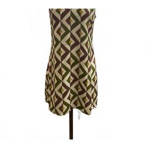 NEW FLORA BEA women's rabia dress in green willow